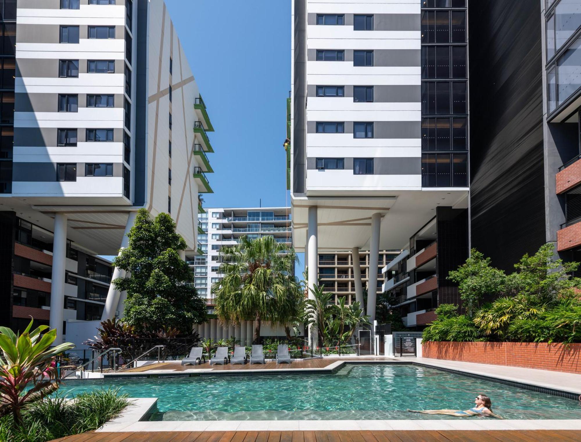Arena Apartments By Cllix Brisbane Eksteriør billede